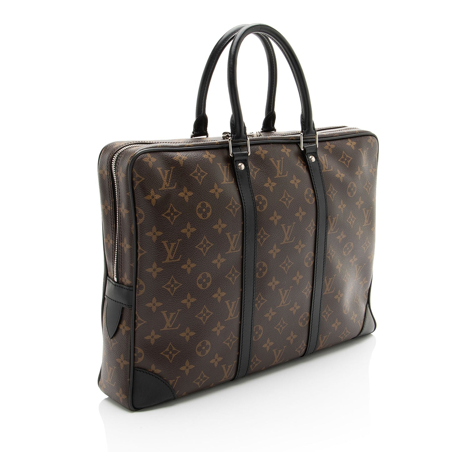 Louis Vuitton Monogram Canvas Macassar Porte Documents Voyage GM Bag