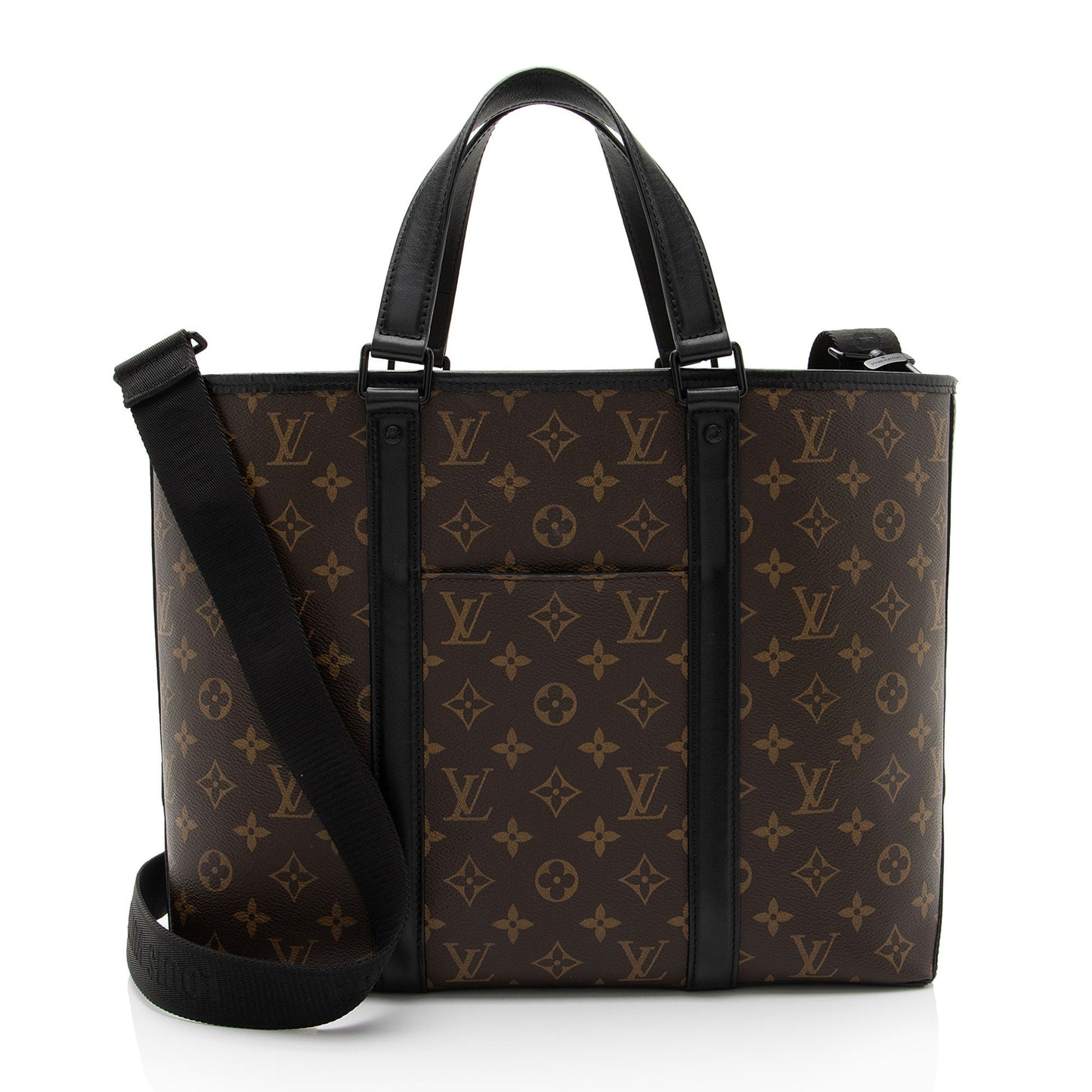 Louis Vuitton Monogram Canvas Macassar Weekend PM Tote (SHF-IgfWsf)