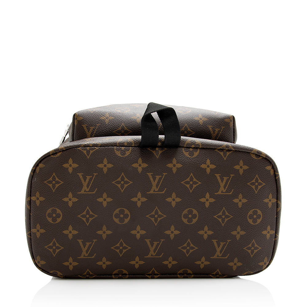 Louis Vuitton Monogram Canvas Macassar Zack Backpack (SHF-20982)