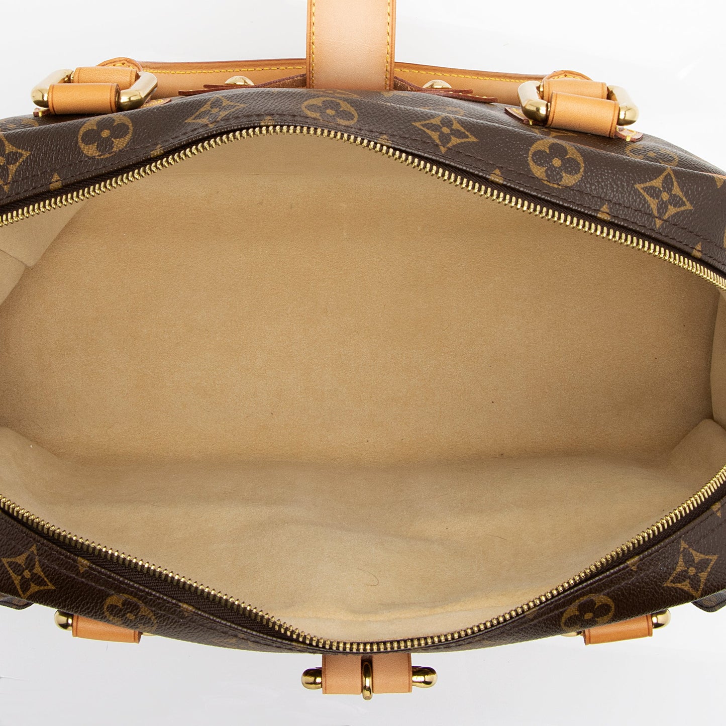Louis Vuitton Monogram Canvas Manhattan GM Satchel (SHF-23297)