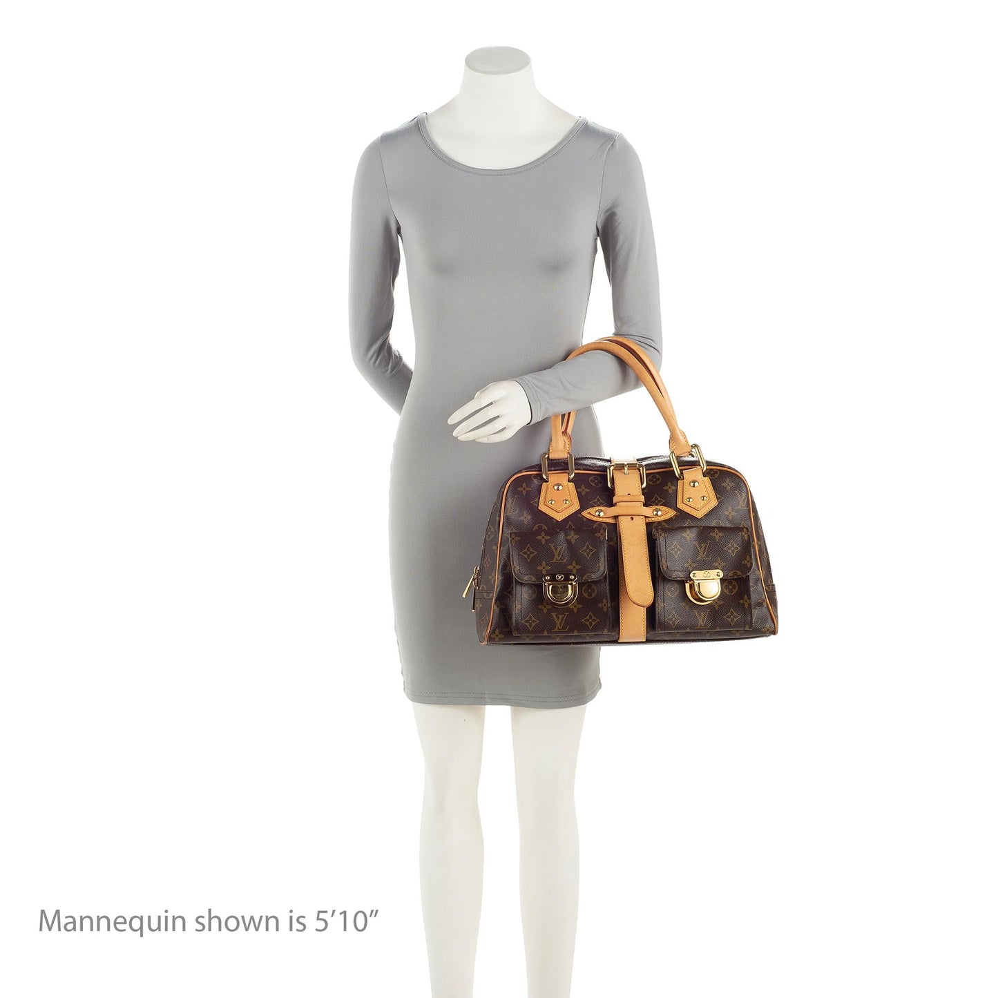 Louis Vuitton Monogram Canvas Manhattan GM Satchel (SHF-23nqTq)
