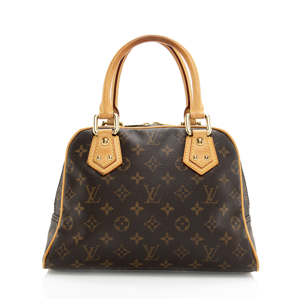 Louis Vuitton Monogram Canvas Manhattan PM Satchel -  (SHF-19111)