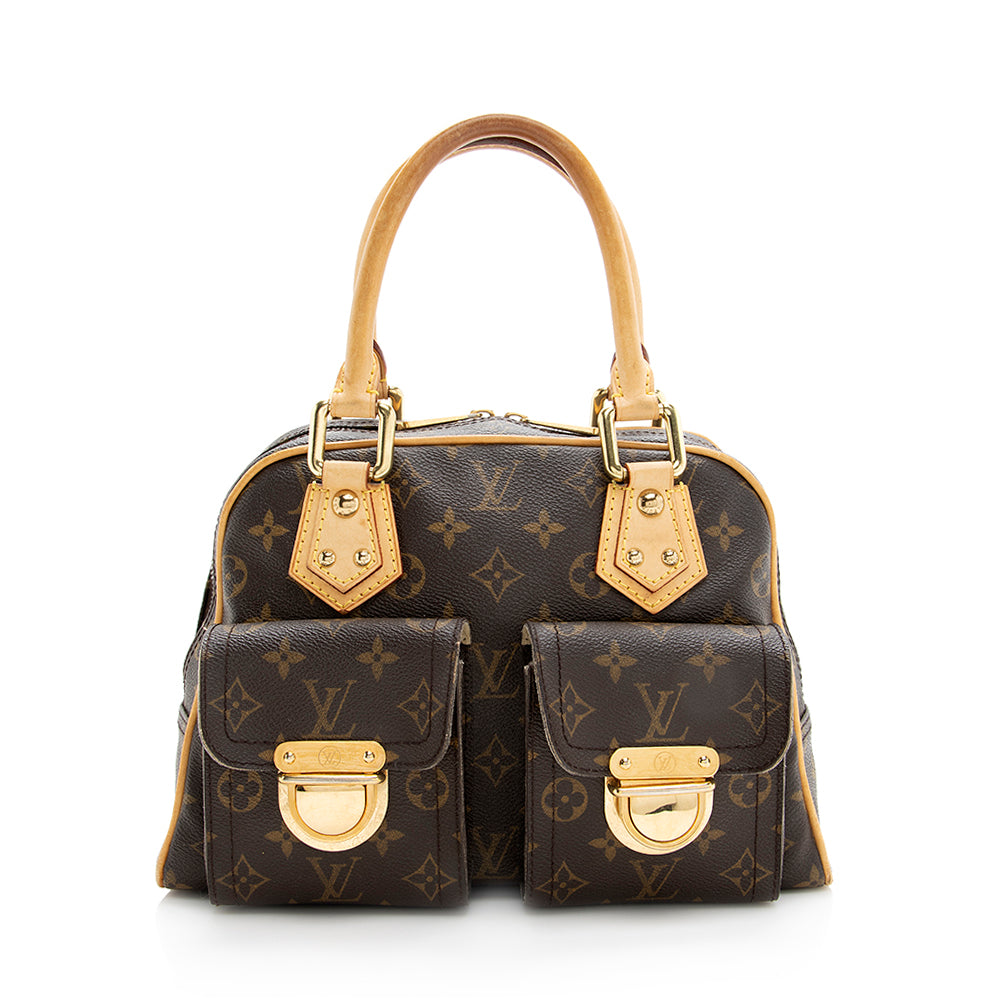 Louis Vuitton Monogram Canvas Manhattan PM Satchel -  (SHF-19111)