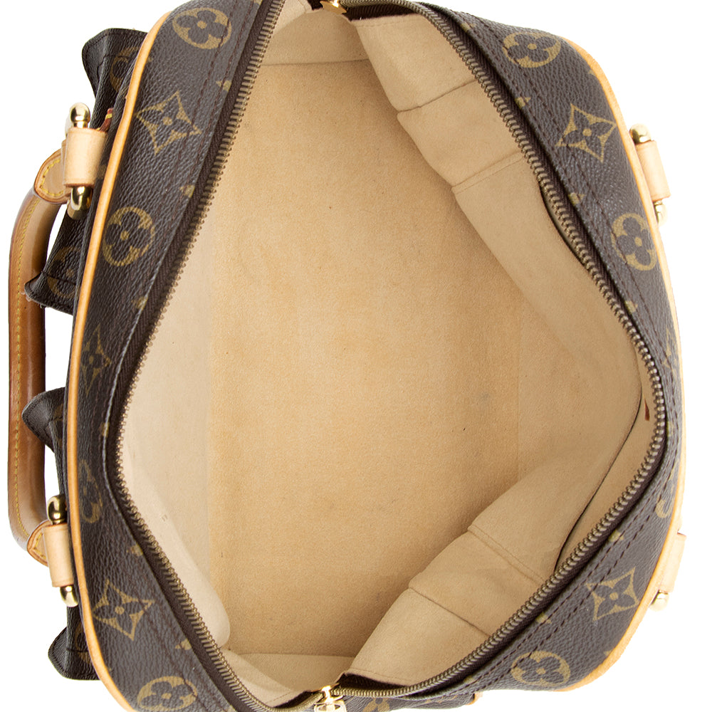 Louis Vuitton Monogram Canvas Manhattan PM Satchel -  (SHF-19111)