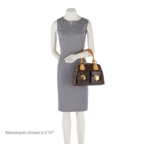 Louis Vuitton Monogram Canvas Manhattan PM Satchel -  (SHF-19111)
