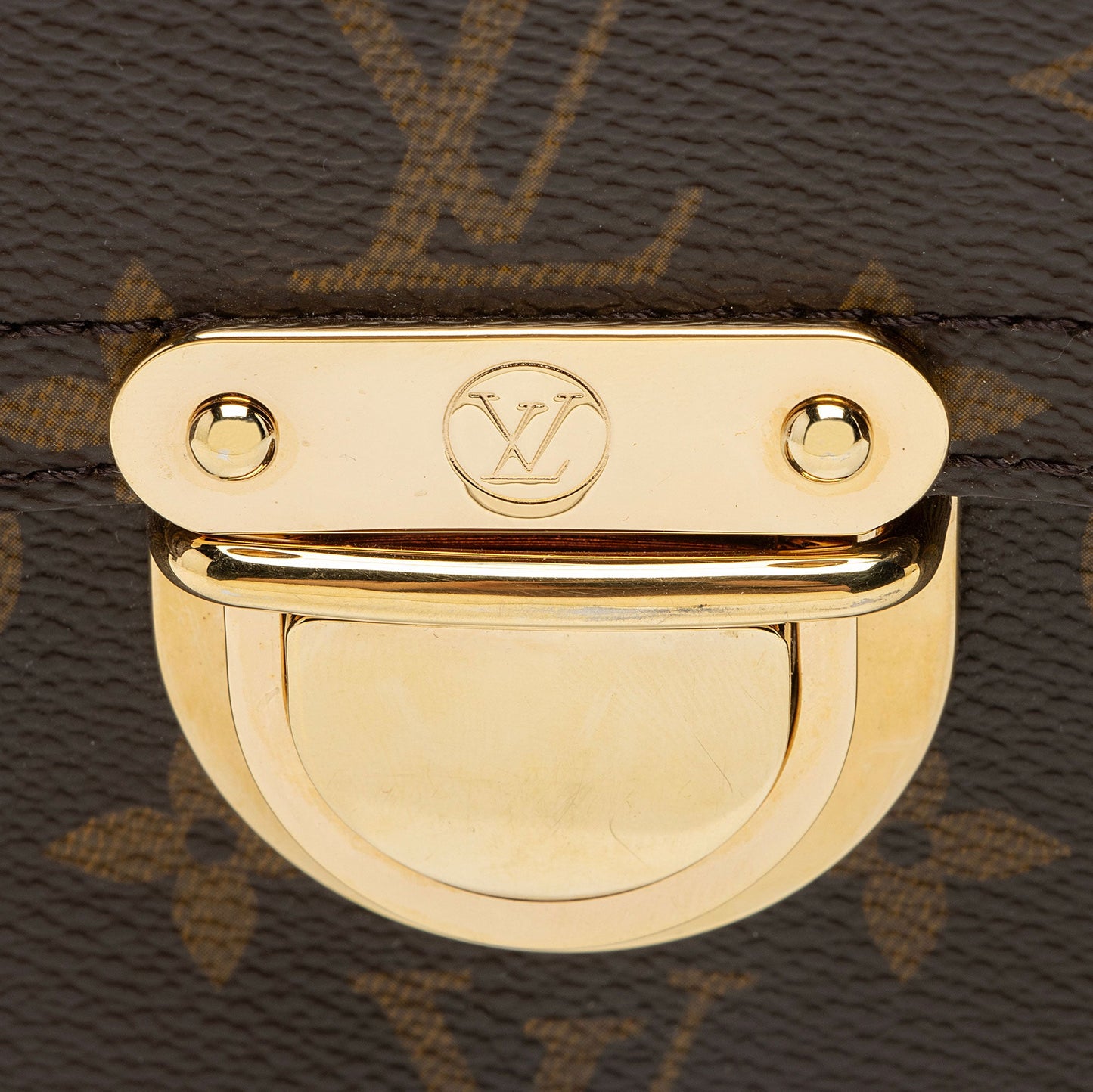 Louis Vuitton Monogram Canvas Manhattan PM Satchel (SHF-411Bub)