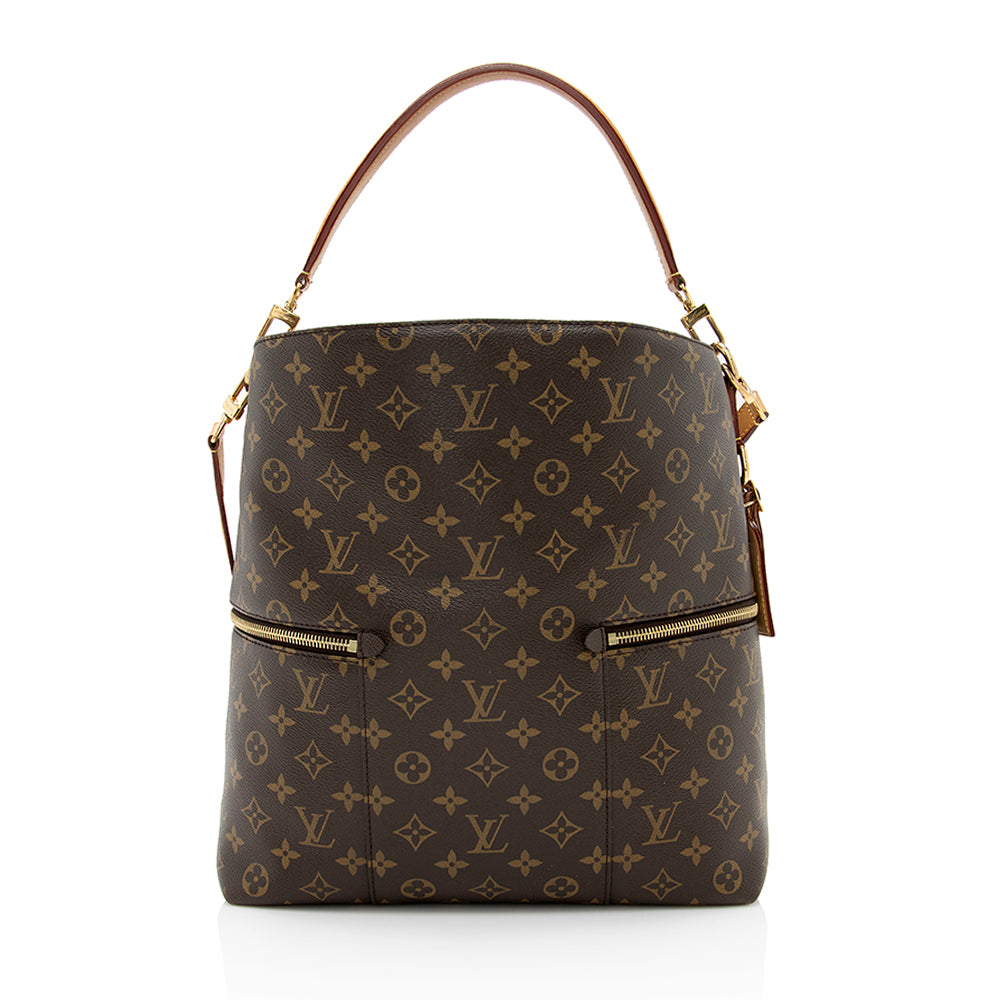 Louis Vuitton Monogram Canvas Melie Shoulder Bag (SHF-20421)