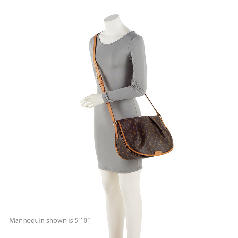 Louis Vuitton Monogram Canvas Menilmontant MM Messenger