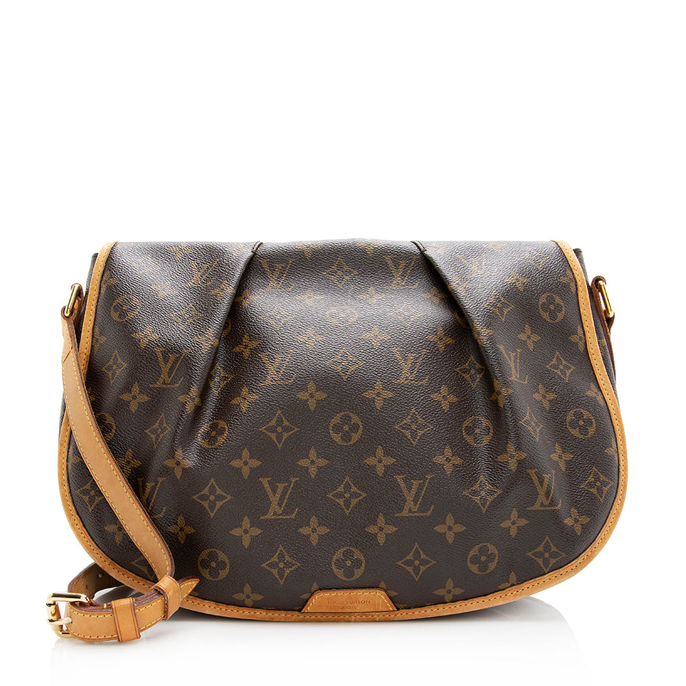Louis Vuitton Monogram Canvas Menilmontant MM Messenger Bag -  (SHF-20190)