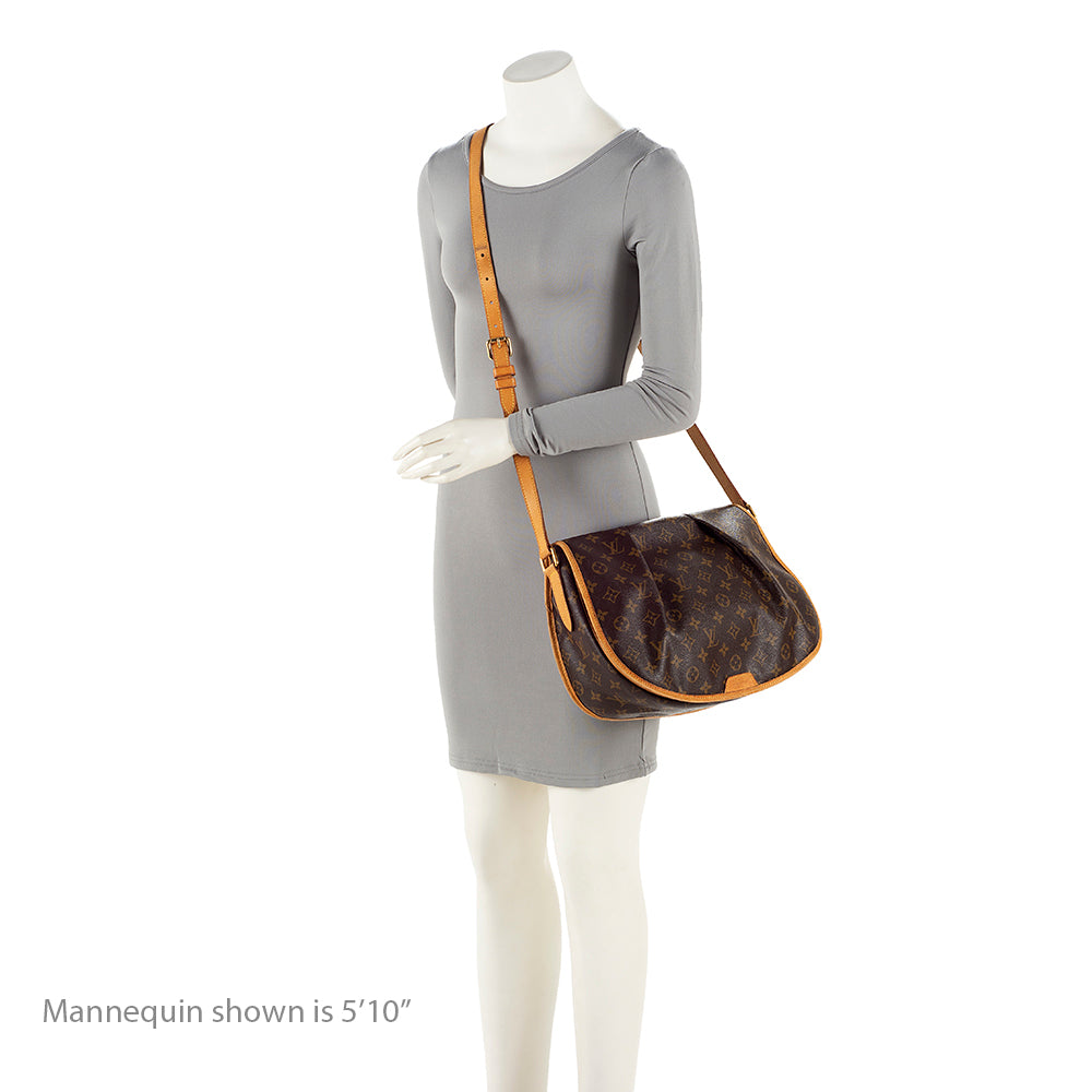 Louis Vuitton Monogram Canvas Menilmontant MM Messenger Bag -  (SHF-20190)