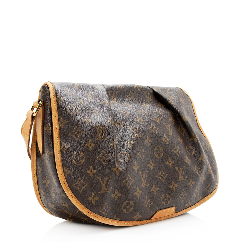 Louis Vuitton Monogram Canvas Menilmontant MM Messenger Bag -  (SHF-20190)