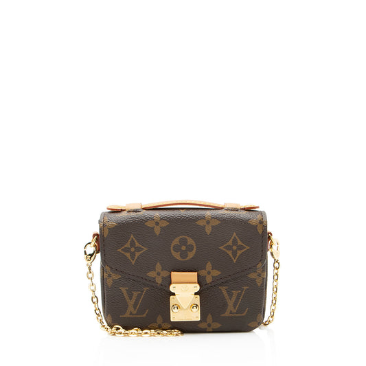 Louis Vuitton Monogram Canvas Micro Metis Shoulder Bag