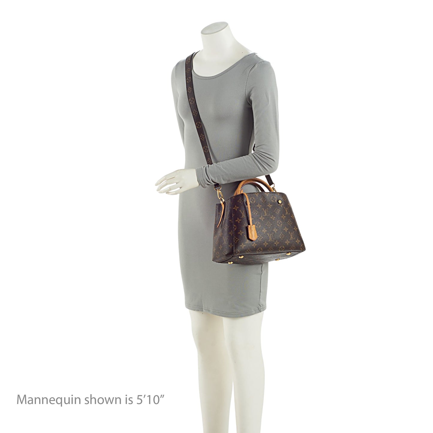 Louis Vuitton Monogram Canvas Montaigne BB Shoulder Bag (SHF-dEvVnn)