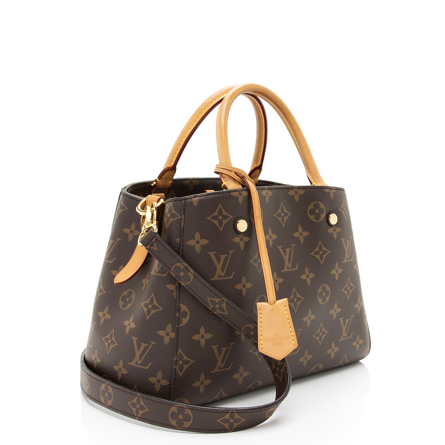 Louis Vuitton Monogram Canvas Montaigne BB Shoulder Bag (SHF-dEvVnn)