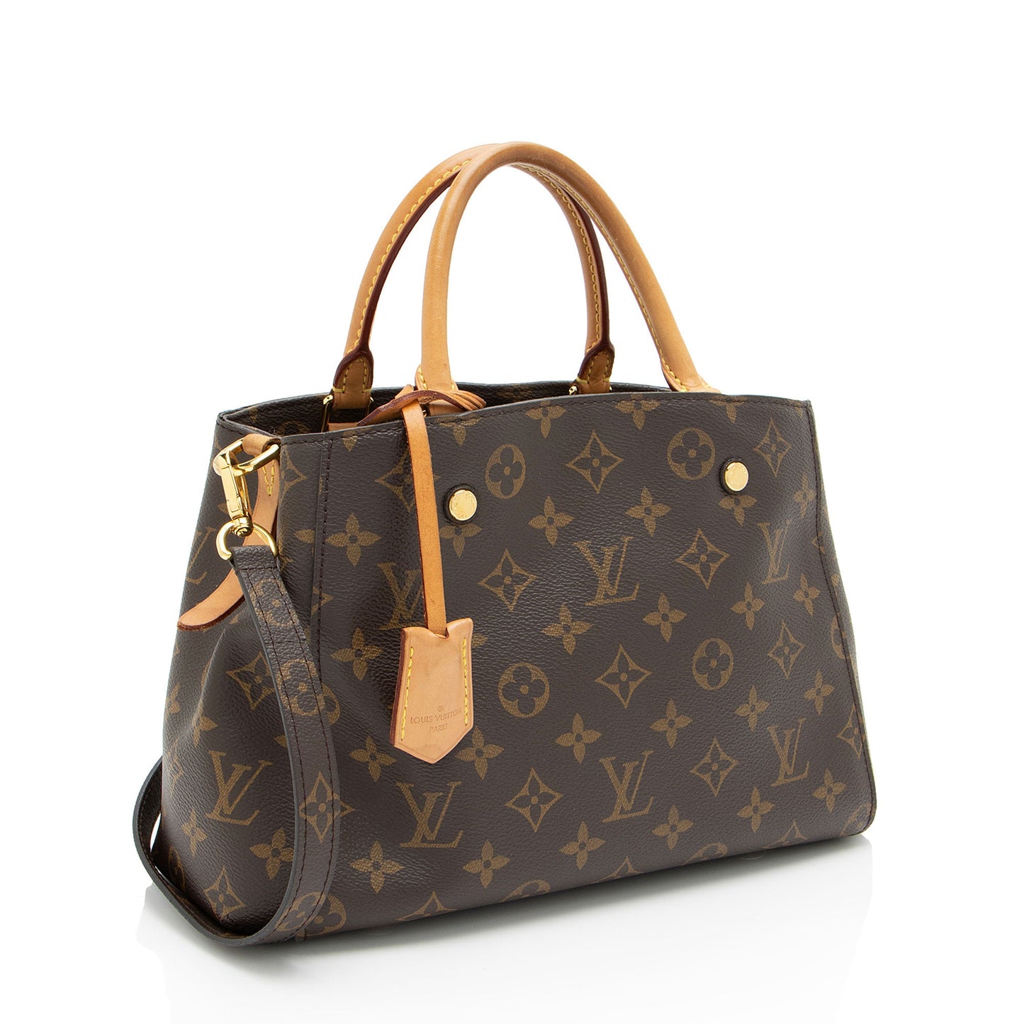 Louis Vuitton Monogram Canvas Montaigne BB Shoulder Bag (SHF-RztVM8)