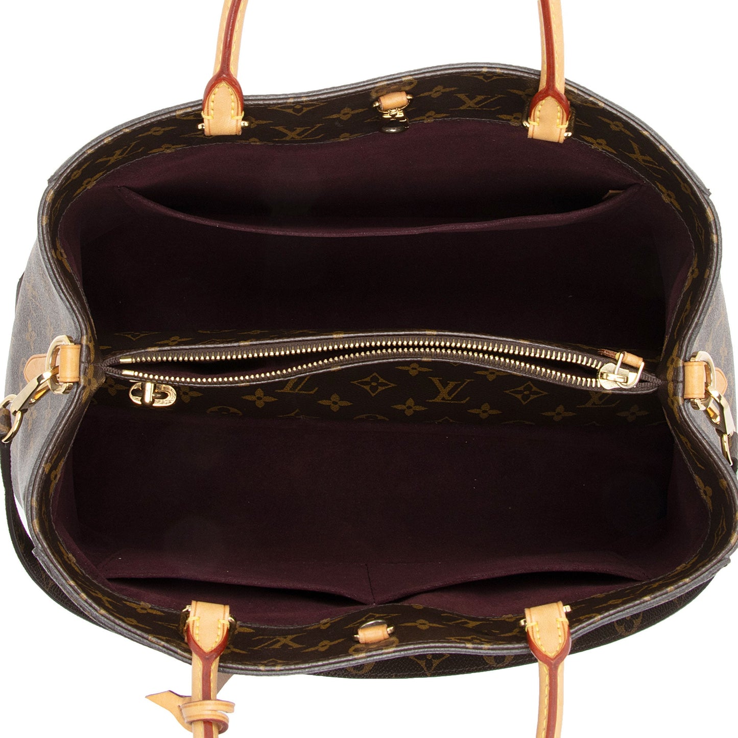 Louis Vuitton Monogram Canvas Montaigne GM Tote (SHF-oiyqr1)