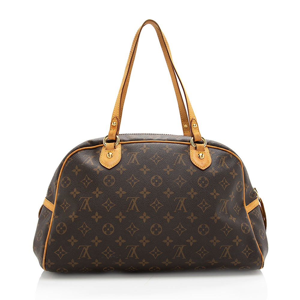 Louis Vuitton Monogram Canvas Montorgueil GM Shoulder Bag -  (SHF-18142)