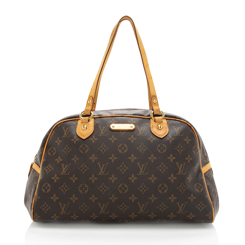 Louis Vuitton Monogram Canvas Montorgueil GM Shoulder Bag -  (SHF-18142)