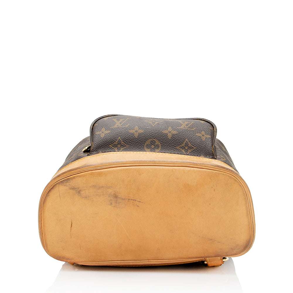 Louis Vuitton Monogram Canvas Montsouris MM Backpack (SHF-21416)