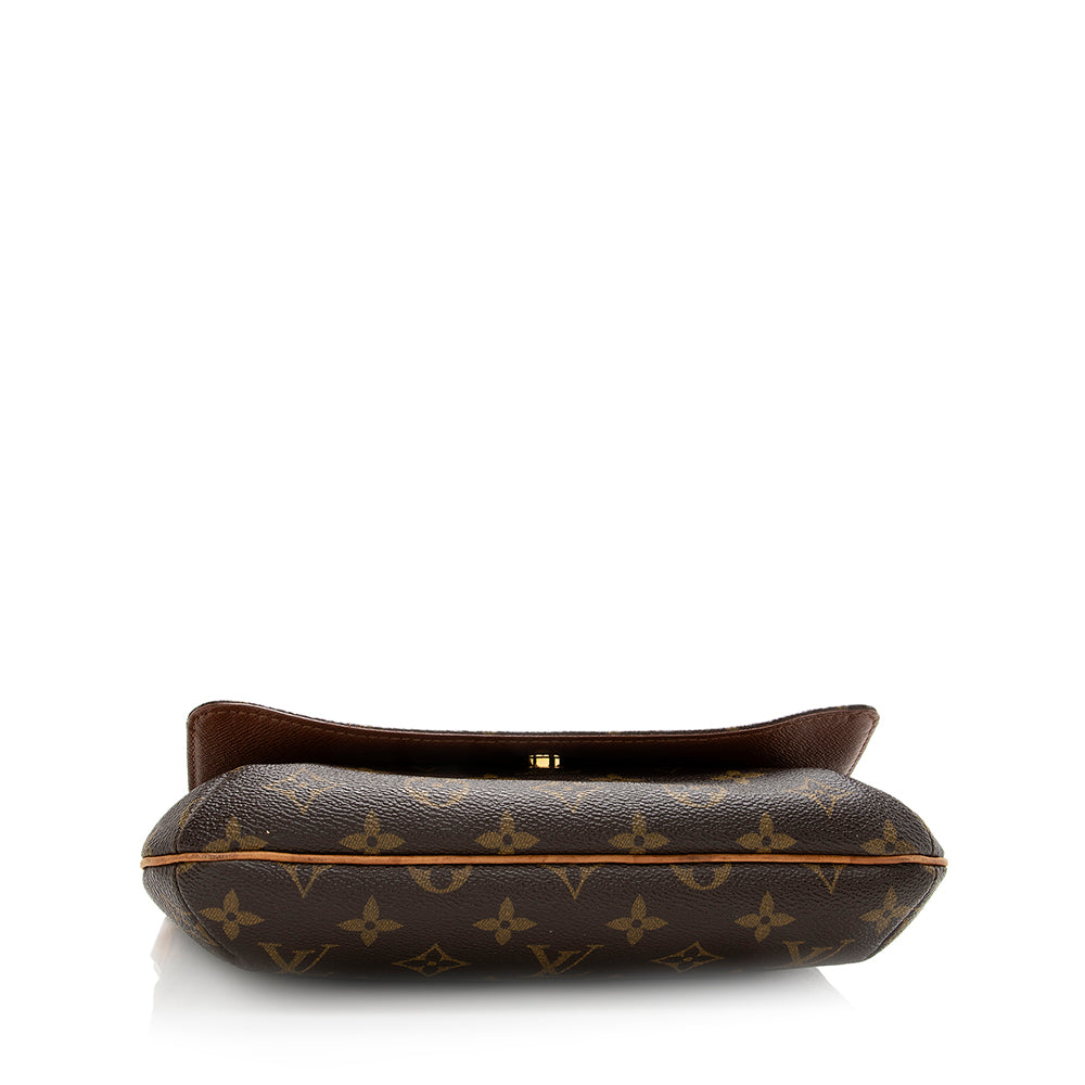 Louis Vuitton Vintage Monogram Canvas Musette Tango Shoulder Bag -  (SHF-20343)