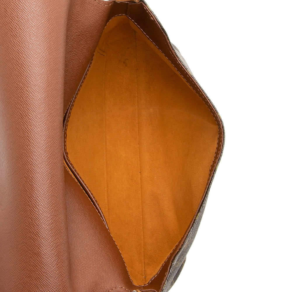 Louis Vuitton Vintage Monogram Canvas Musette Tango Shoulder Bag -  (SHF-20343)