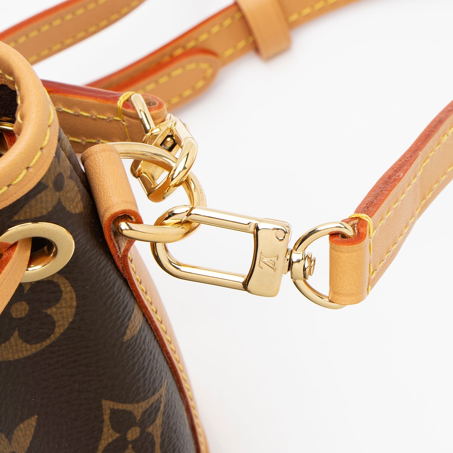 Louis Vuitton Monogram Canvas Nano Noe Shoulder Bag (SHF-V1WNYG)