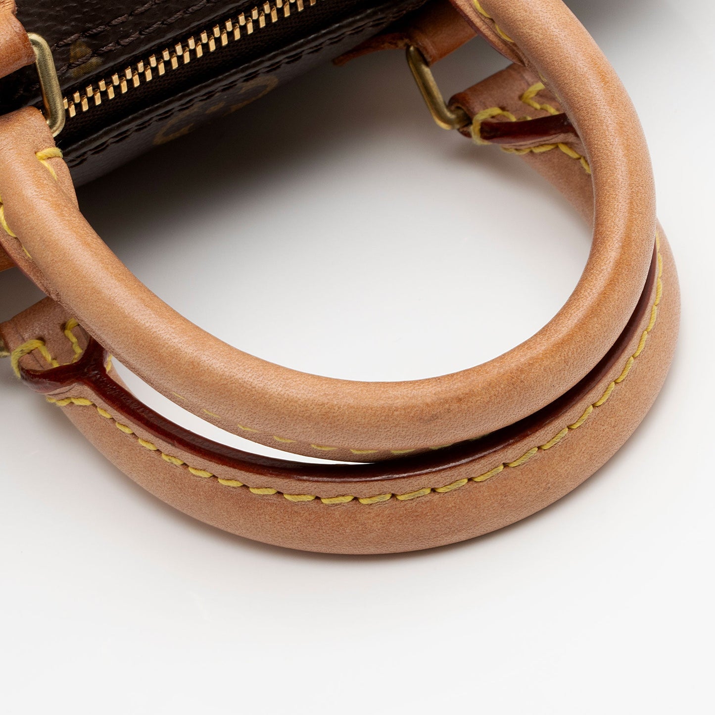 Louis Vuitton Monogram Canvas Nano Speedy Satchel (SHF-v8GlEI)