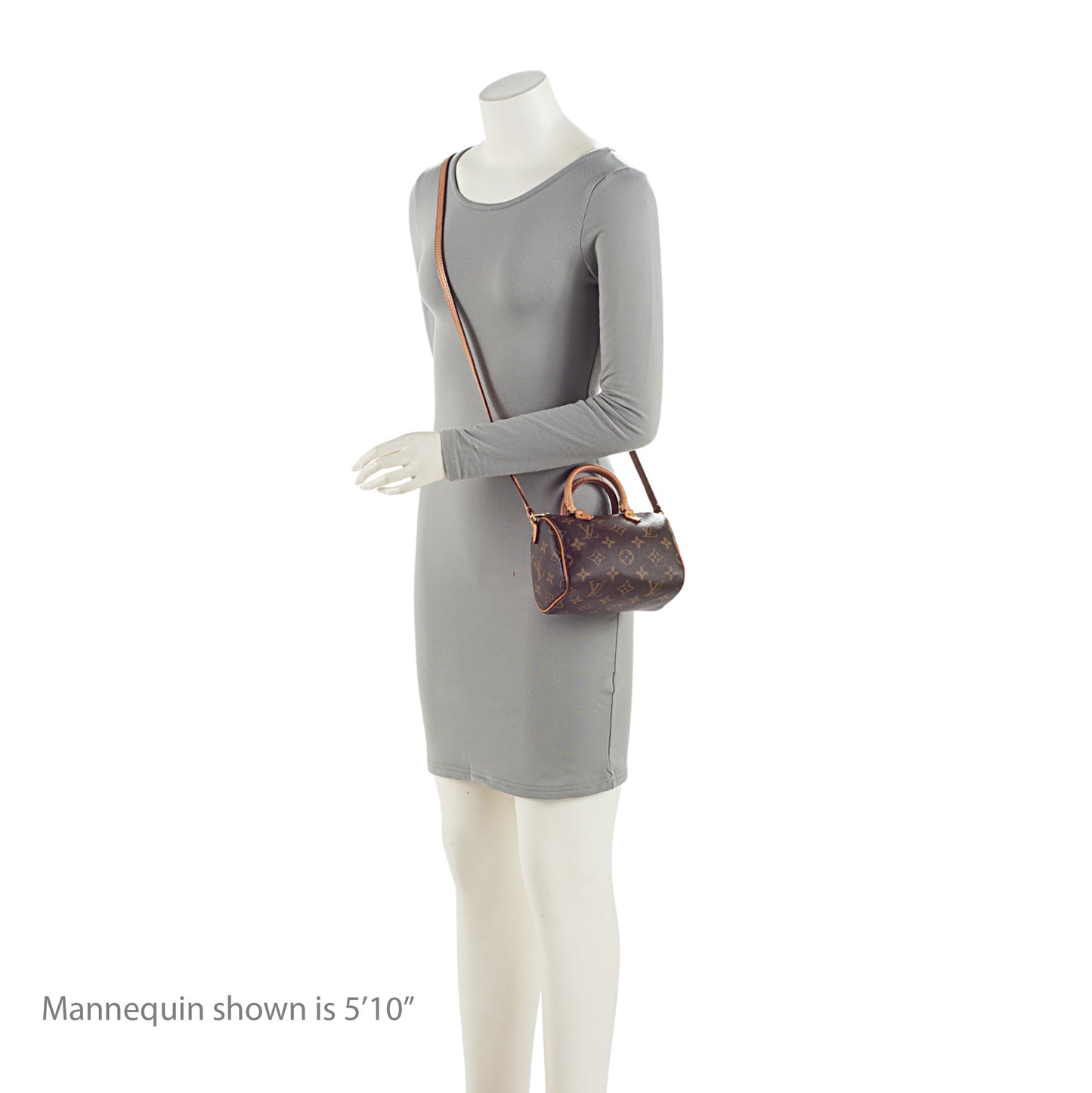 Louis Vuitton Monogram Canvas Nano Speedy Satchel (SHF-v8GlEI)