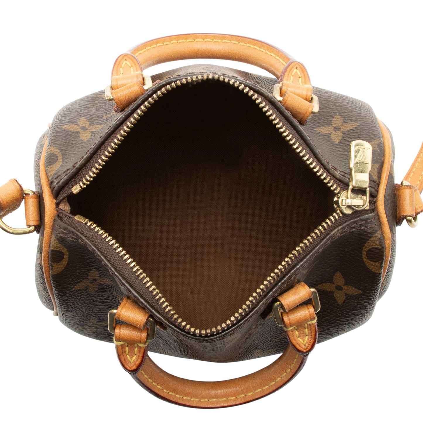 Louis Vuitton Monogram Canvas Nano Speedy Satchel