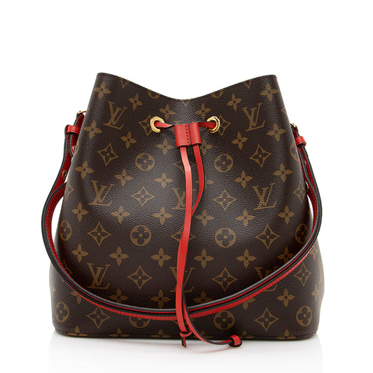 Louis Vuitton Monogram Canvas Neonoe Shoulder Bag (SHF-19060)