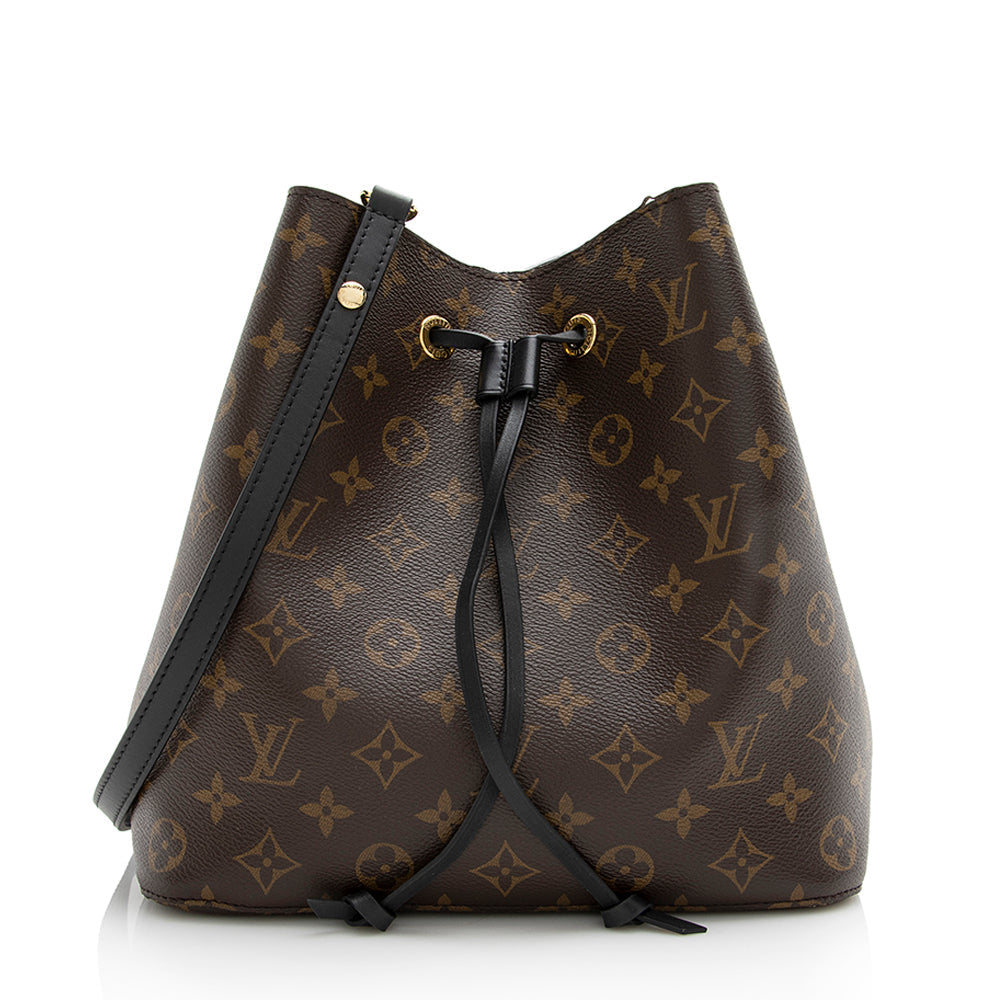 Louis Vuitton Monogram Canvas Neonoe Shoulder Bag (SHF-qsDFRA)