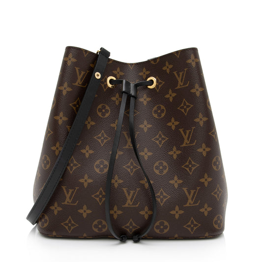 Louis Vuitton Monogram Canvas Neonoe Shoulder Bag (SHF-9t2h8z)