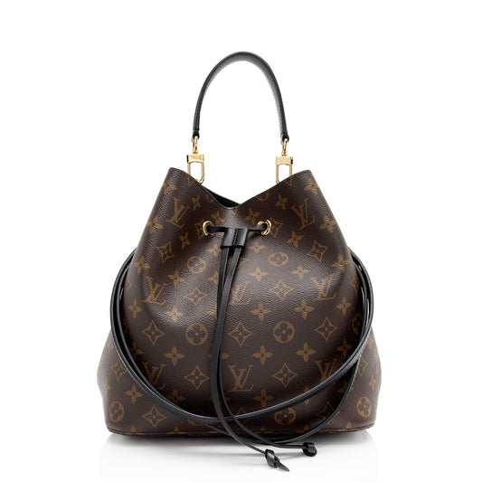 Louis Vuitton Monogram Canvas Neonoe Shoulder Bag (SHF-m38hqh)