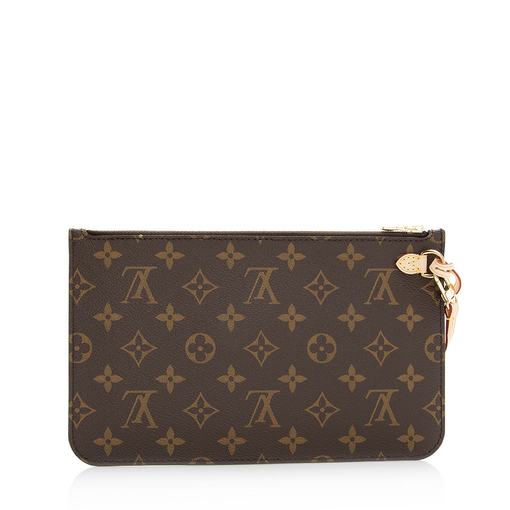 Louis Vuitton Monogram Canvas Neverfull GM Pochette (SHF-20619)