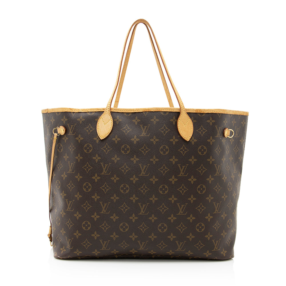 Louis Vuitton Monogram Canvas Neverfull GM Tote -  (SHF-16690)