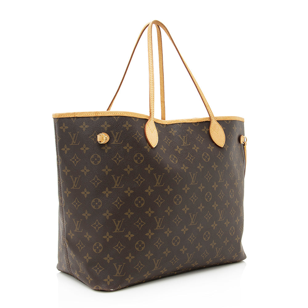 Louis Vuitton Monogram Canvas Neverfull GM Tote -  (SHF-16690)