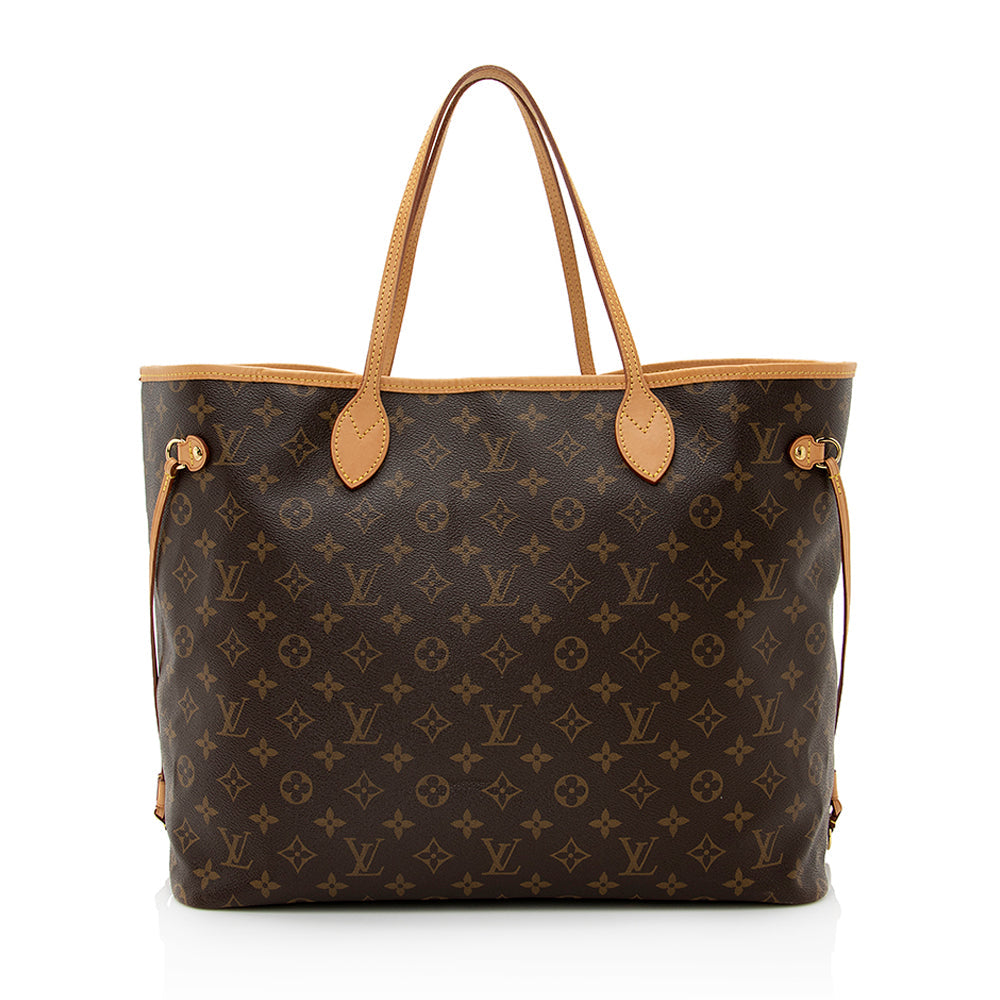 Louis Vuitton Monogram Canvas Neverfull GM Tote (SHF-21974)