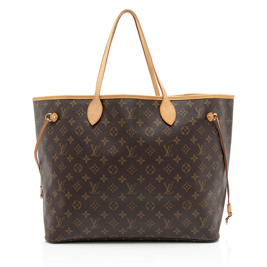 Louis Vuitton Monogram Canvas Neverfull GM Tote (SHF-n869XF)