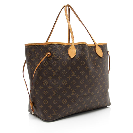 Louis Vuitton Monogram Canvas Neverfull GM Tote (SHF-jPL6oX)