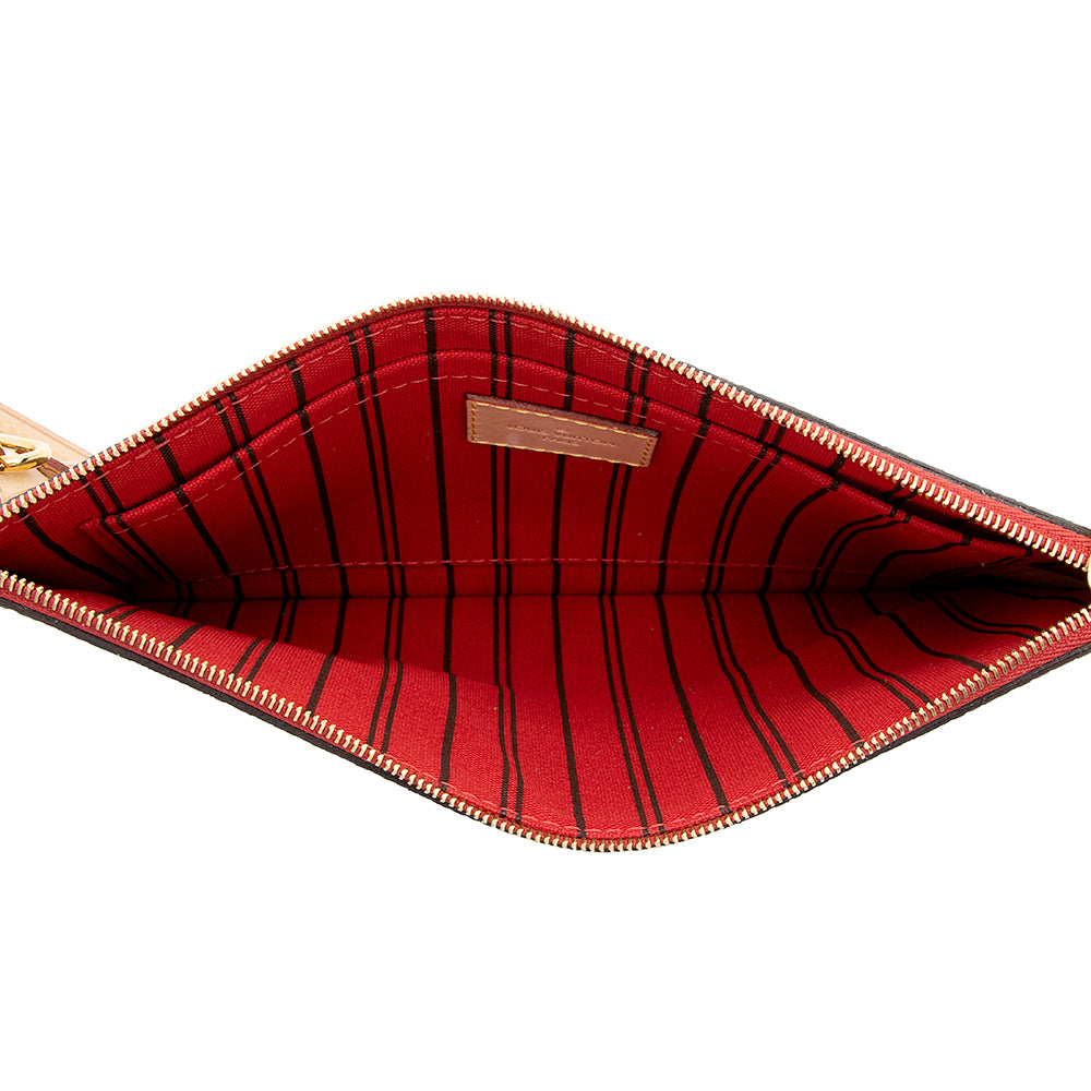 Louis Vuitton Monogram Canvas Neverfull MM Pochette (SHF-19211)