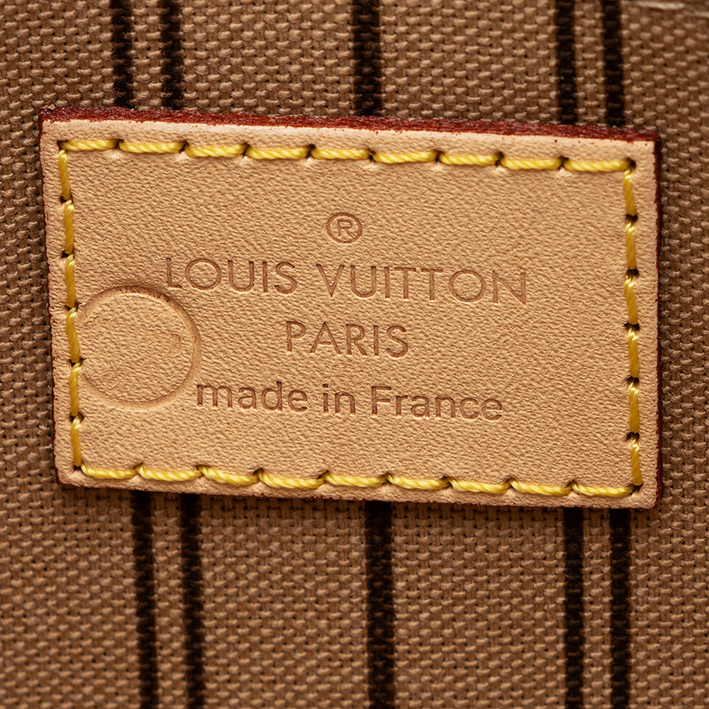 Louis Vuitton Monogram Canvas Neverfull MM Pochette (SHF-19482)