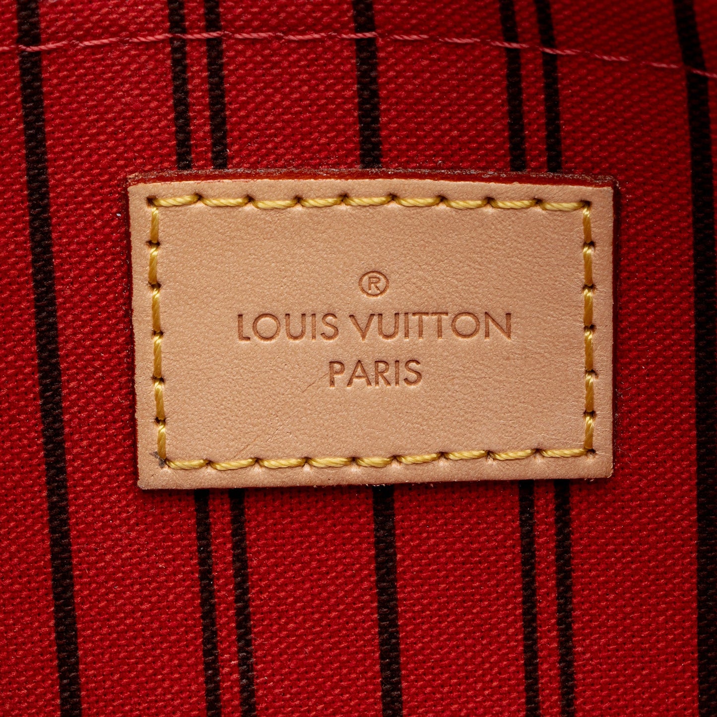 Louis Vuitton Monogram Canvas Neverfull MM Pochette (SHF-po36tM)