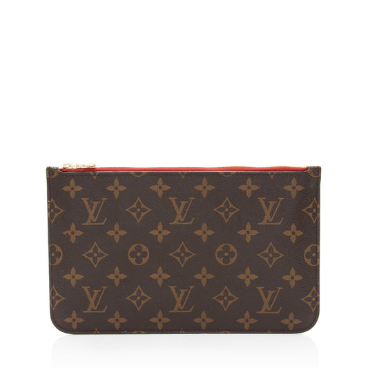 Louis Vuitton Monogram Canvas Neverfull MM Pochette (SHF-CSWV0K)