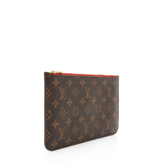 Louis Vuitton Monogram Canvas Neverfull MM Pochette (SHF-CSWV0K)