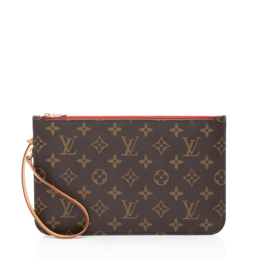 Louis Vuitton Monogram Canvas Neverfull MM Pochette (SHF-ZwlYNZ)