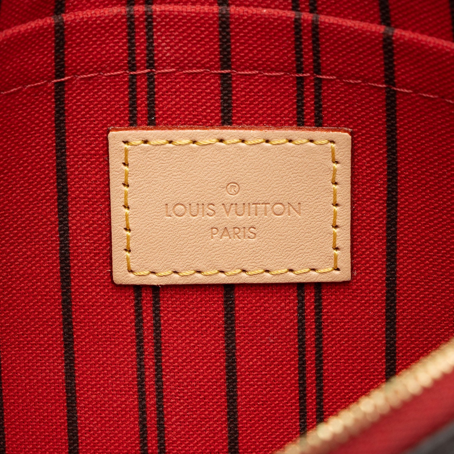 Louis Vuitton Monogram Canvas Neverfull MM Pochette (SHF-Lfk1rU)