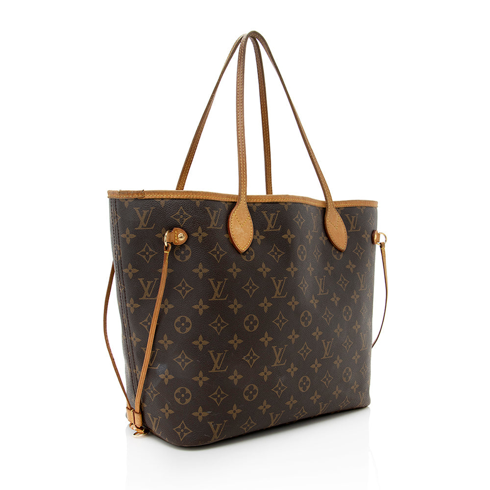 Louis Vuitton Monogram Canvas Neverfull MM Tote -  (SHF-18013)