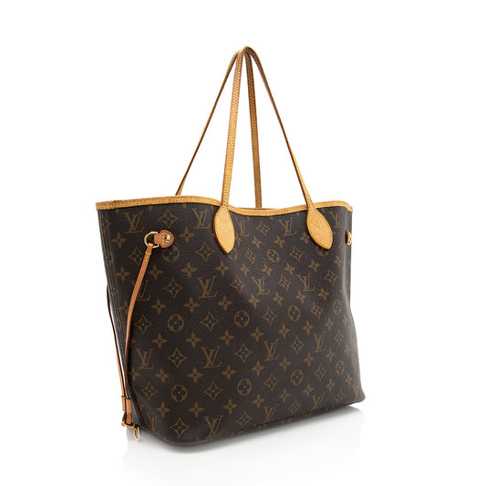 Louis Vuitton Monogram Canvas Neverfull MM Tote -  (SHF-18163)