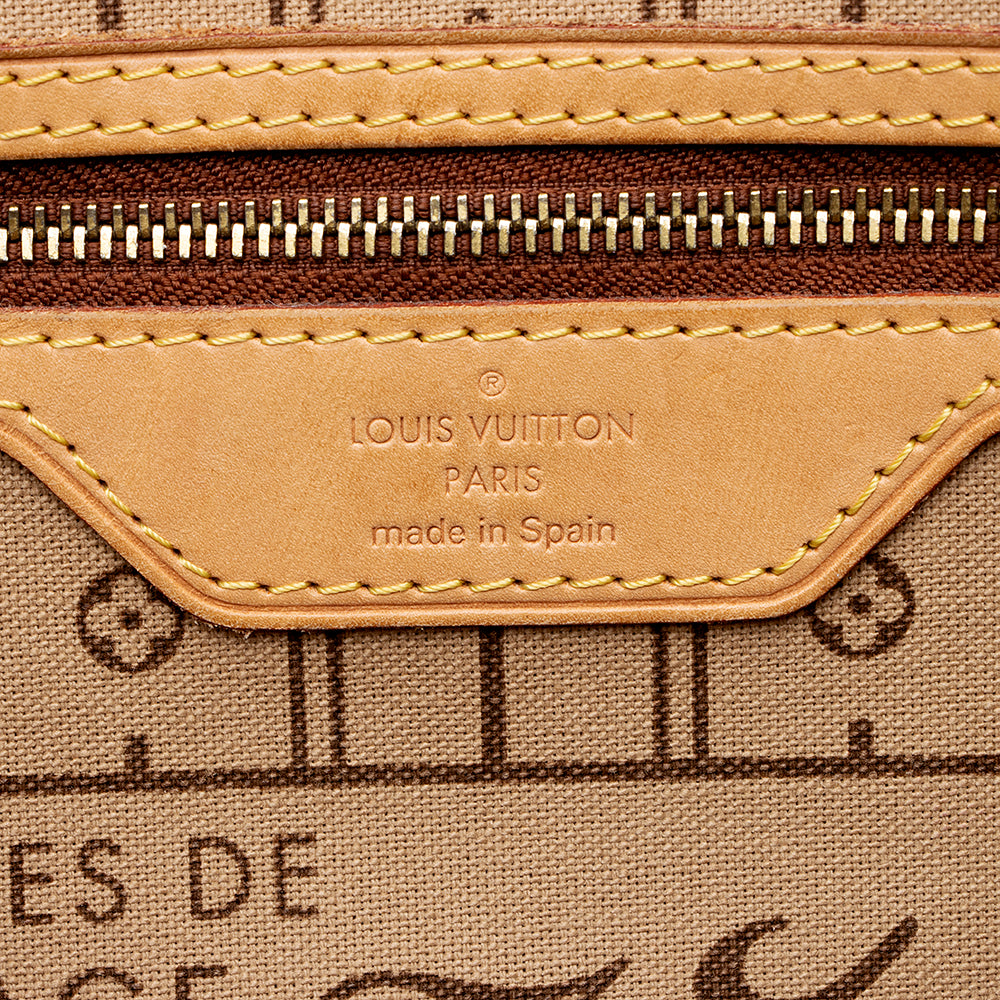 Louis Vuitton Monogram Canvas Neverfull MM Tote (SHF-20039)