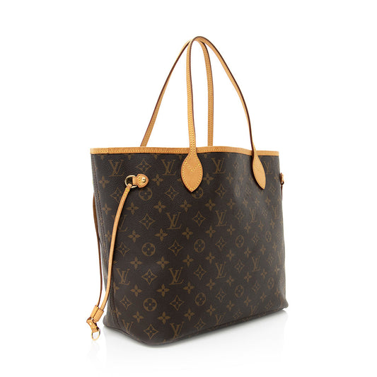 Louis Vuitton Monogram Canvas Neverfull MM Tote (SHF-20028)